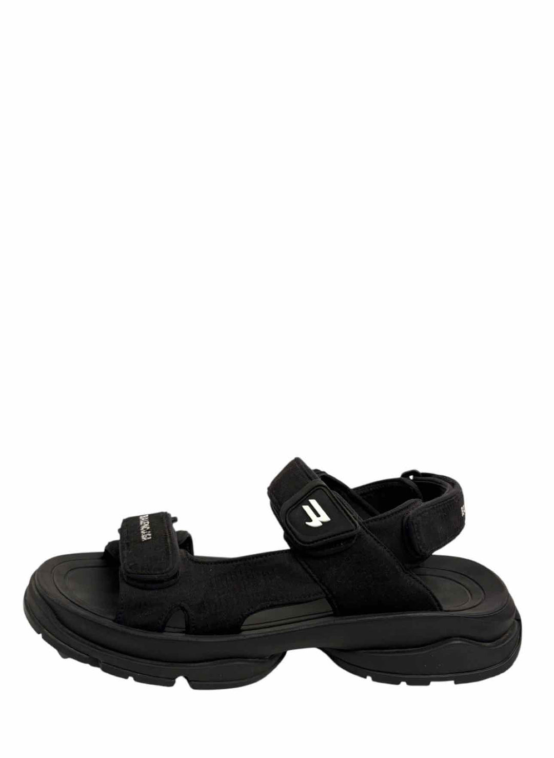 Balenciaga Size 43 Men's Tourist Velcro Strap Sandals