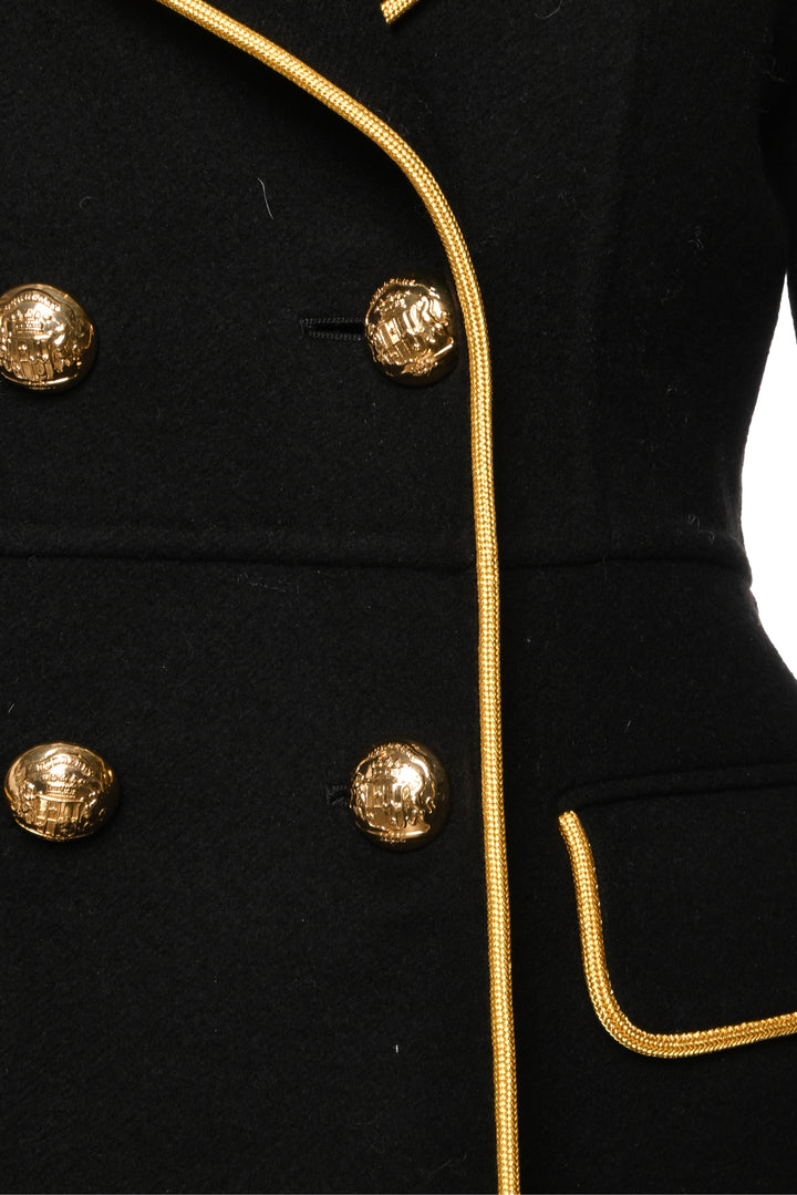 Burberry Size 38 Double Breasted Cashmere Coat