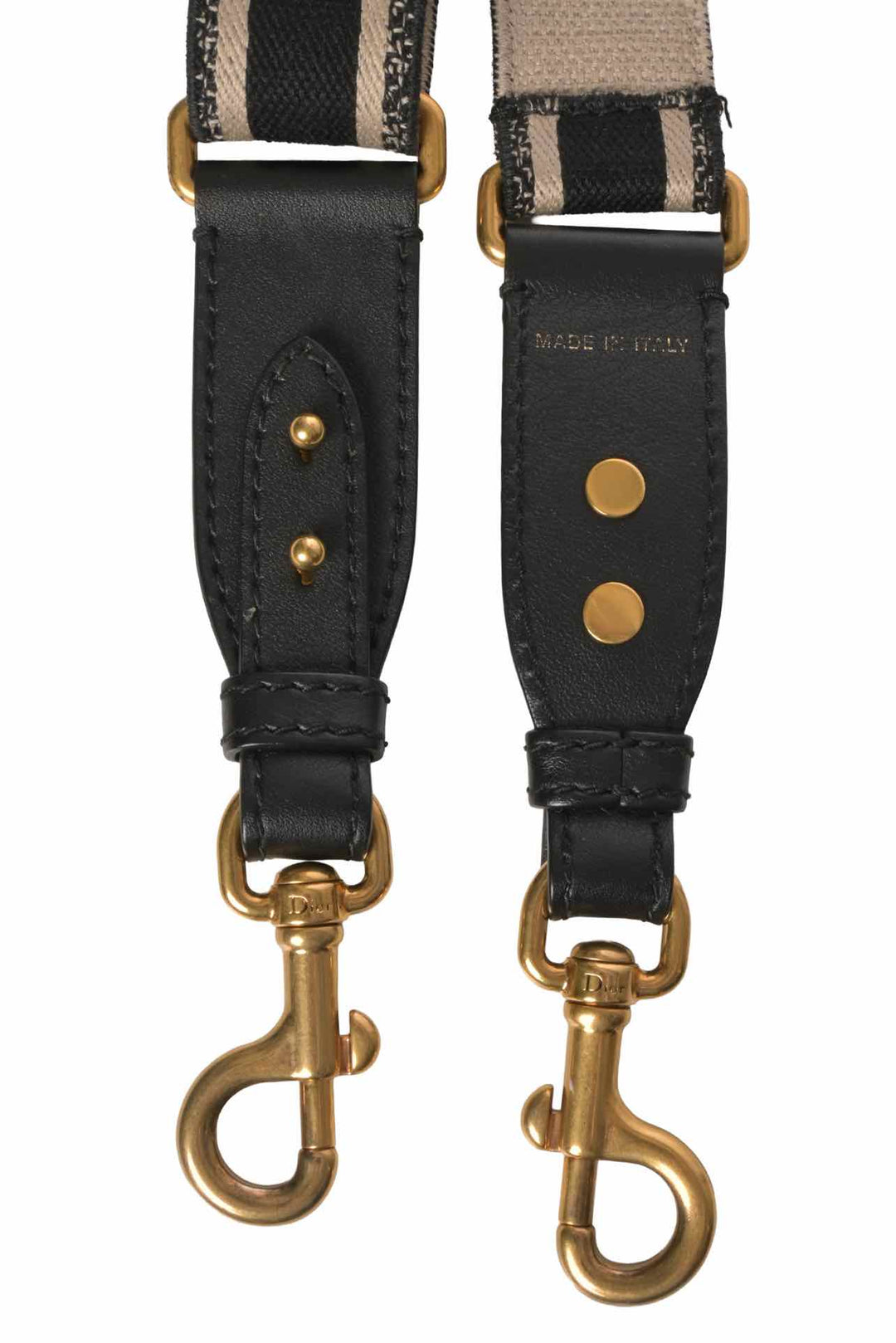 Christian Dior Paris Embroidery Adjustable Shoulder Strap