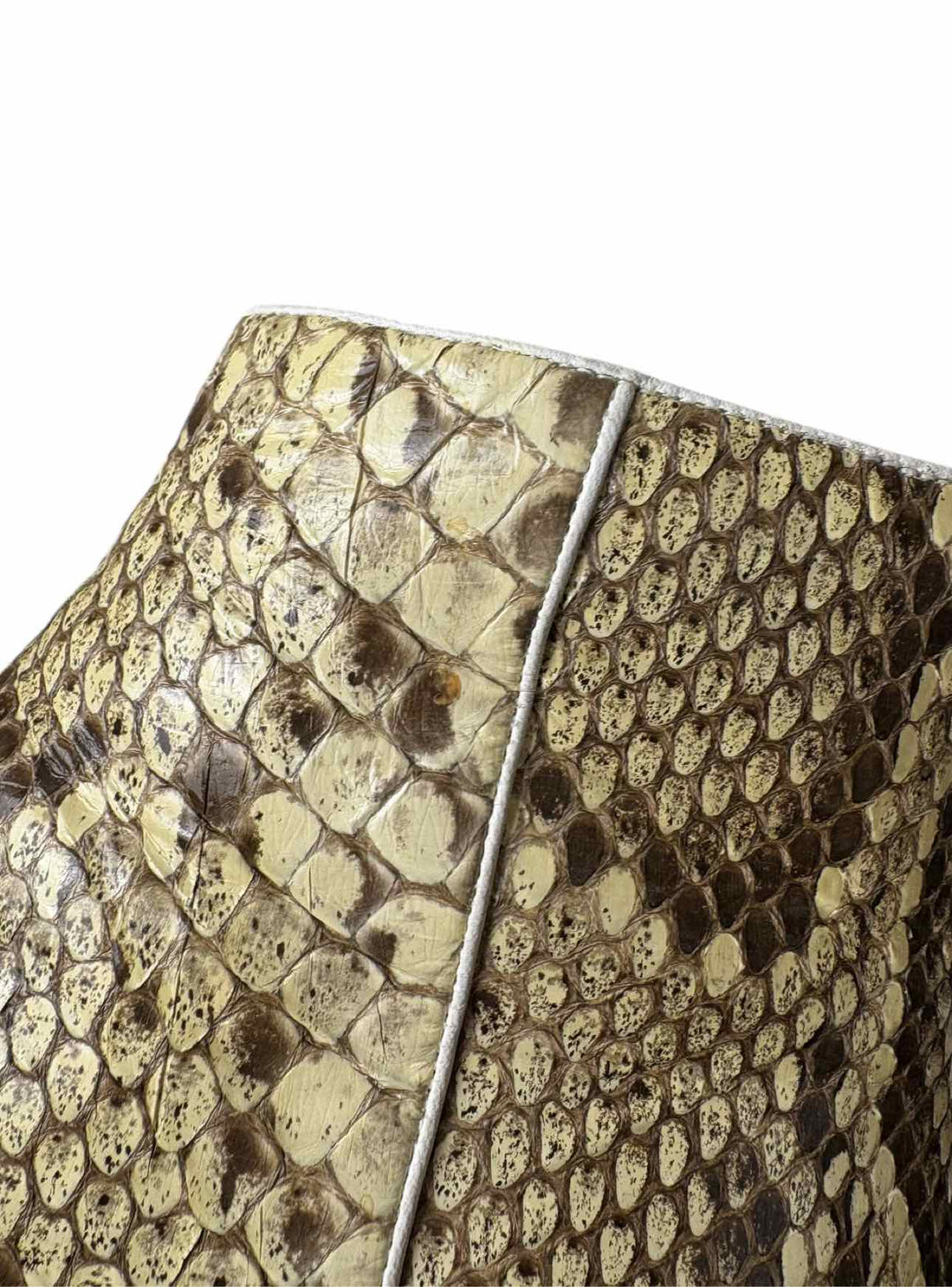 Alexandre Birman Size 35.5 Snake Print Leather Ankle Boots