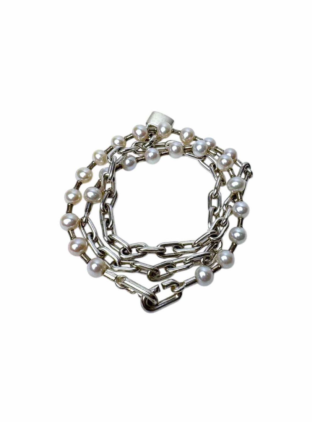 Tiffany & Co Lock and Pearl  Bracelet