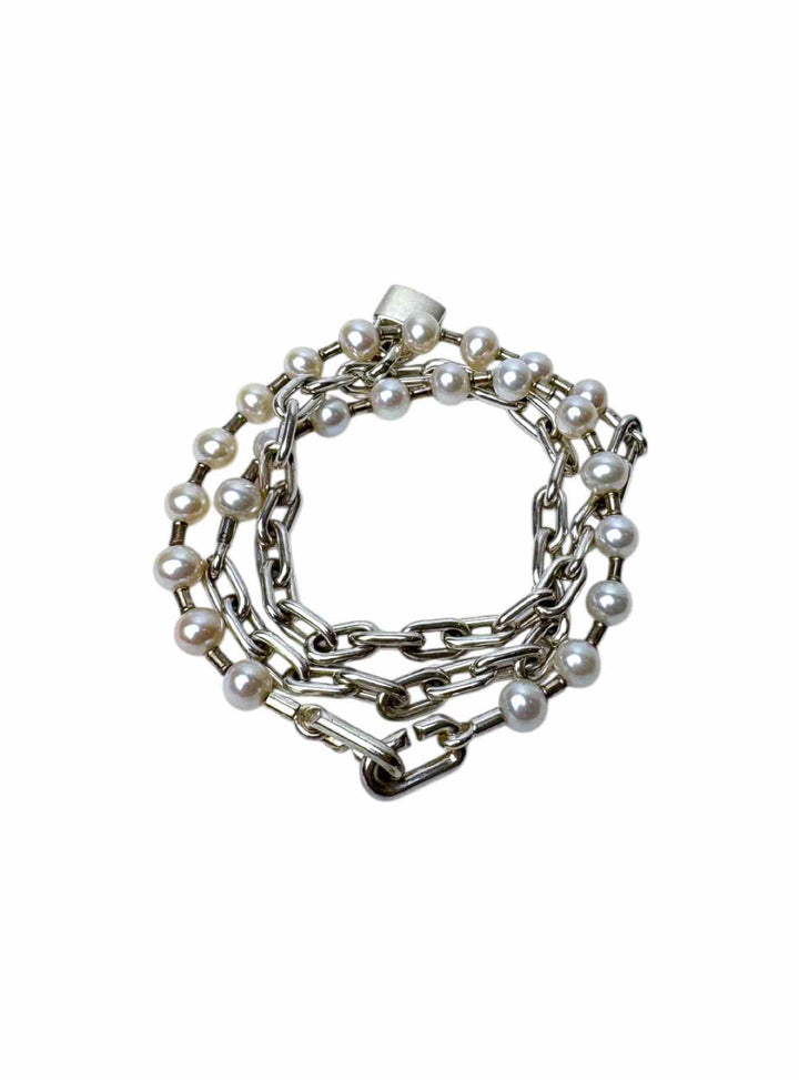Tiffany & Co Lock and Pearl  Bracelet