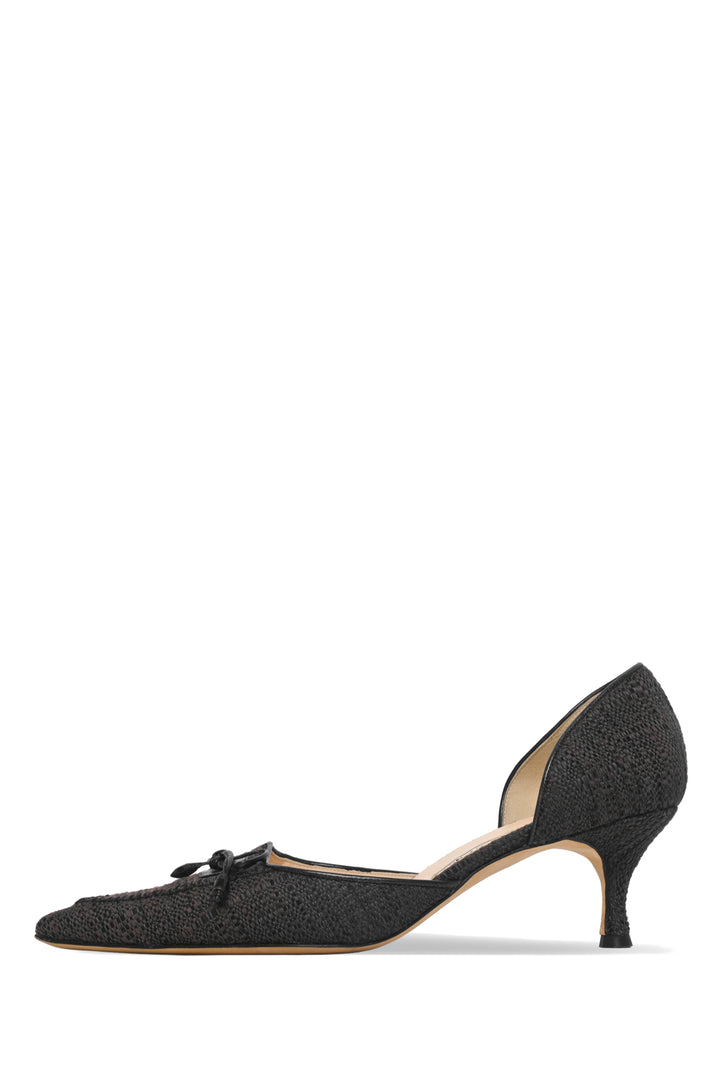 Manolo Blahnik Size 41 Woven Pumps