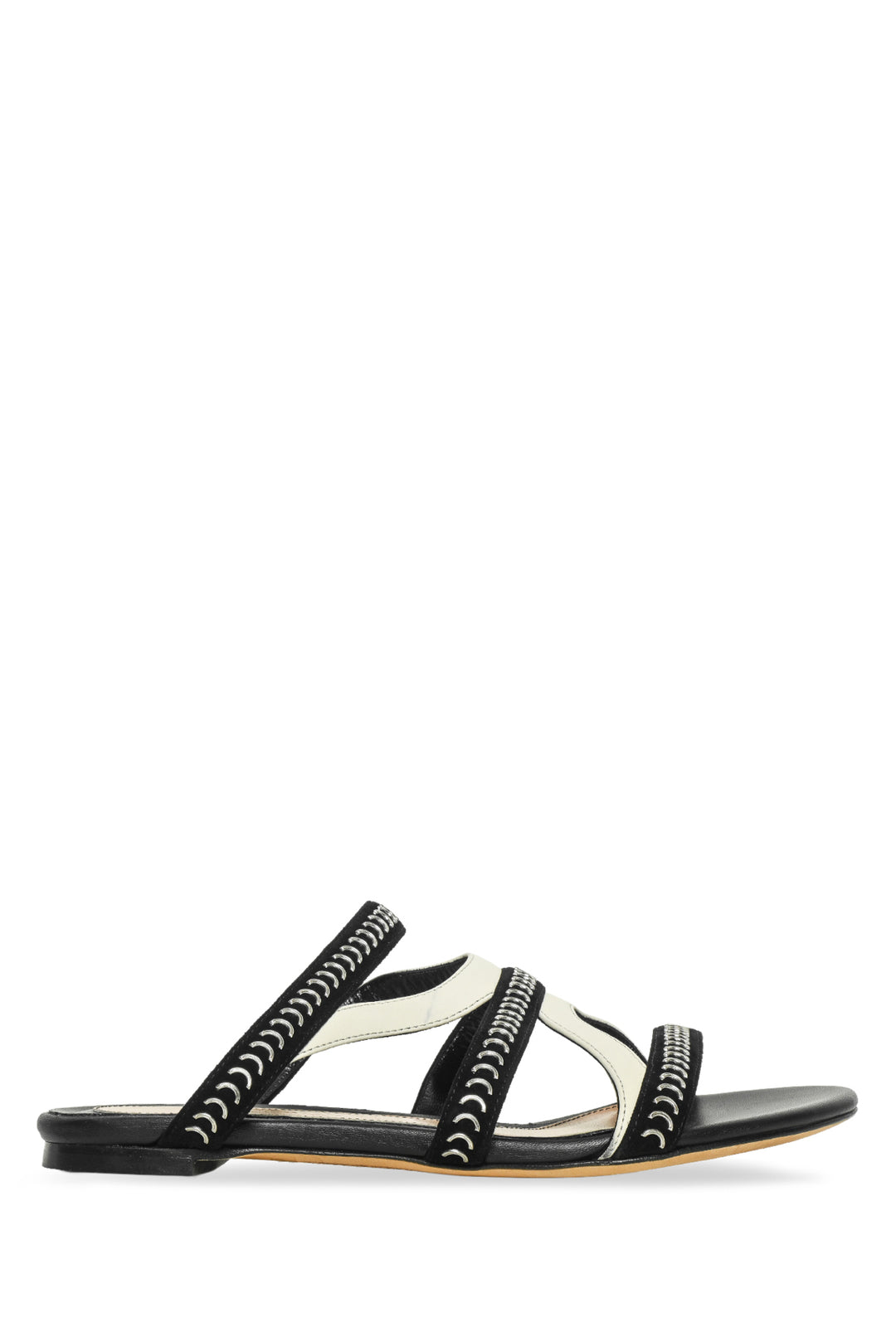 Alexander Mcqueen Size 37 Chain Detail Leather Sandals
