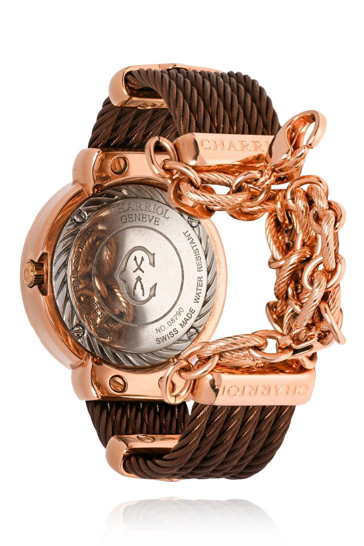 Charriol Rose Gold-Tone Stainless Steel 30mm St. Tropez Watches
