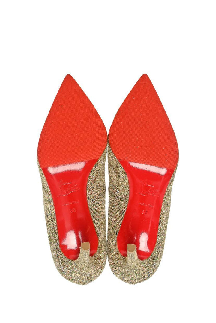 Christian Louboutin Size 36 Glitter York Pigalle Pumps