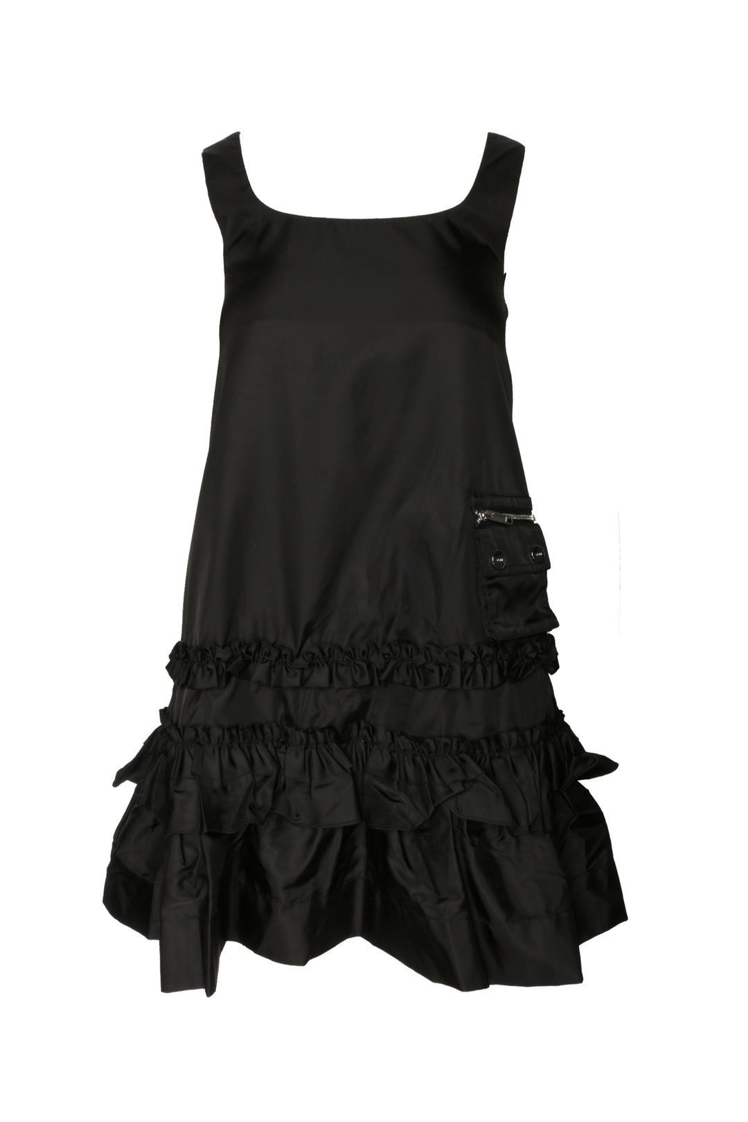Ganni Size 0 Duchesse Satin Mini Dress