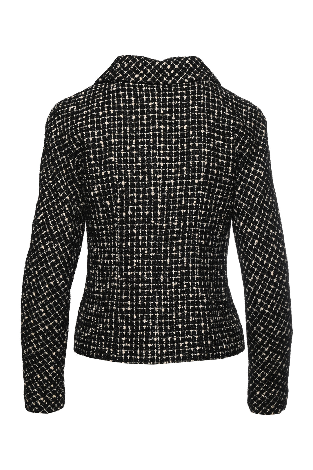 Chanel Size XS 2010 CC Logo Button Tweed Jacket