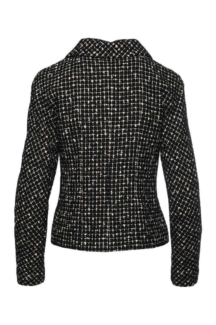 Chanel Size XS 2010 CC Logo Button Tweed Jacket