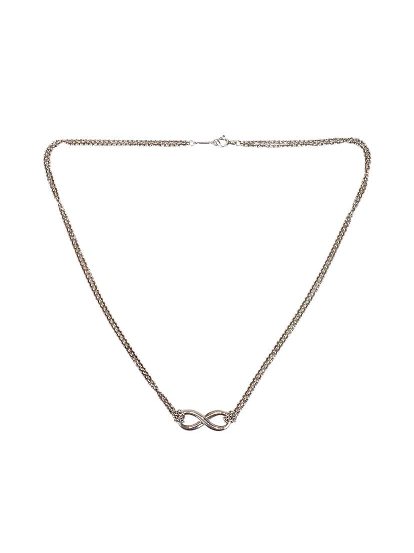 Tiffany Infinity Double Chain Necklace