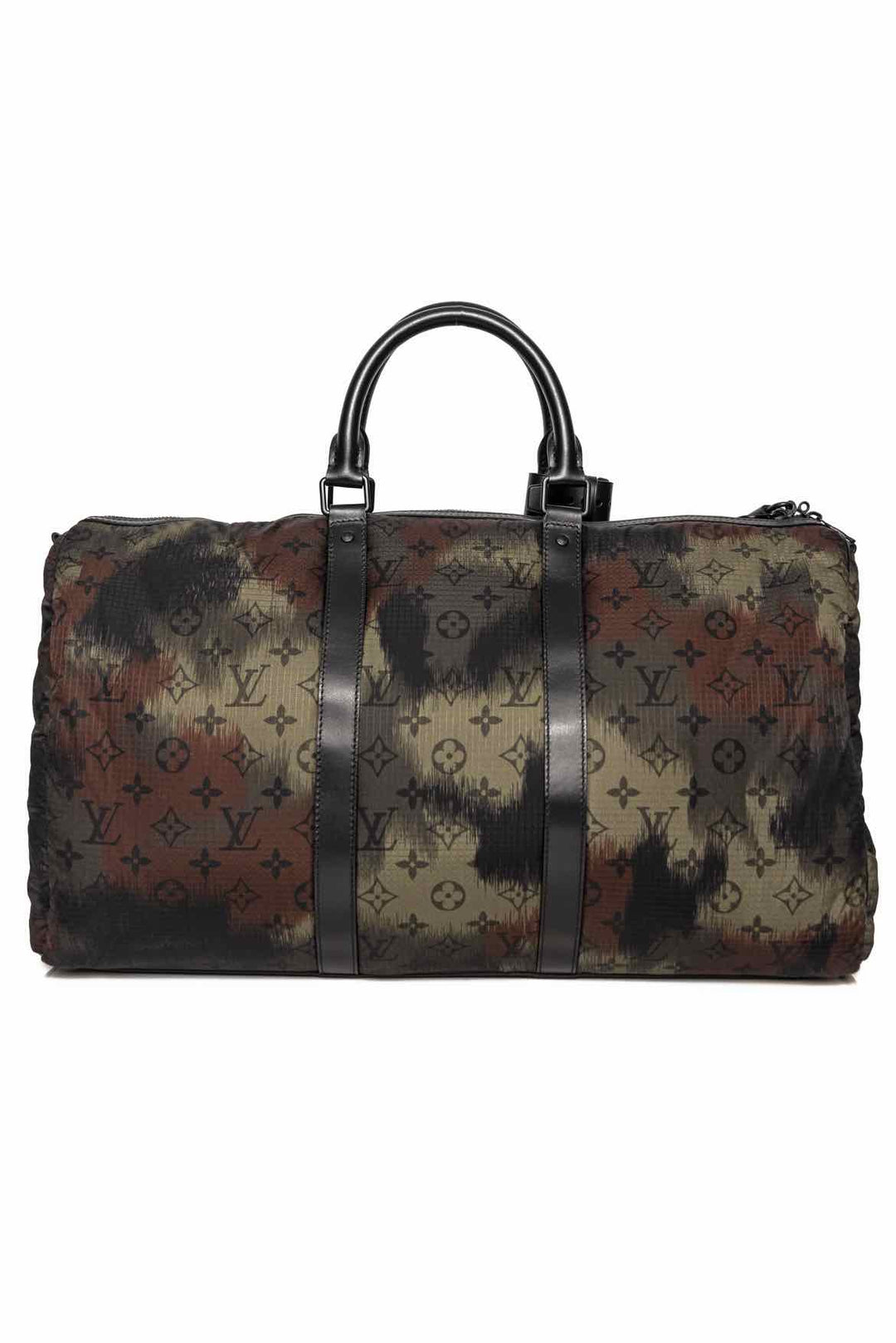 Louis Vuitton Camouflage Keepall 50 Bandouliere Duffle Bag