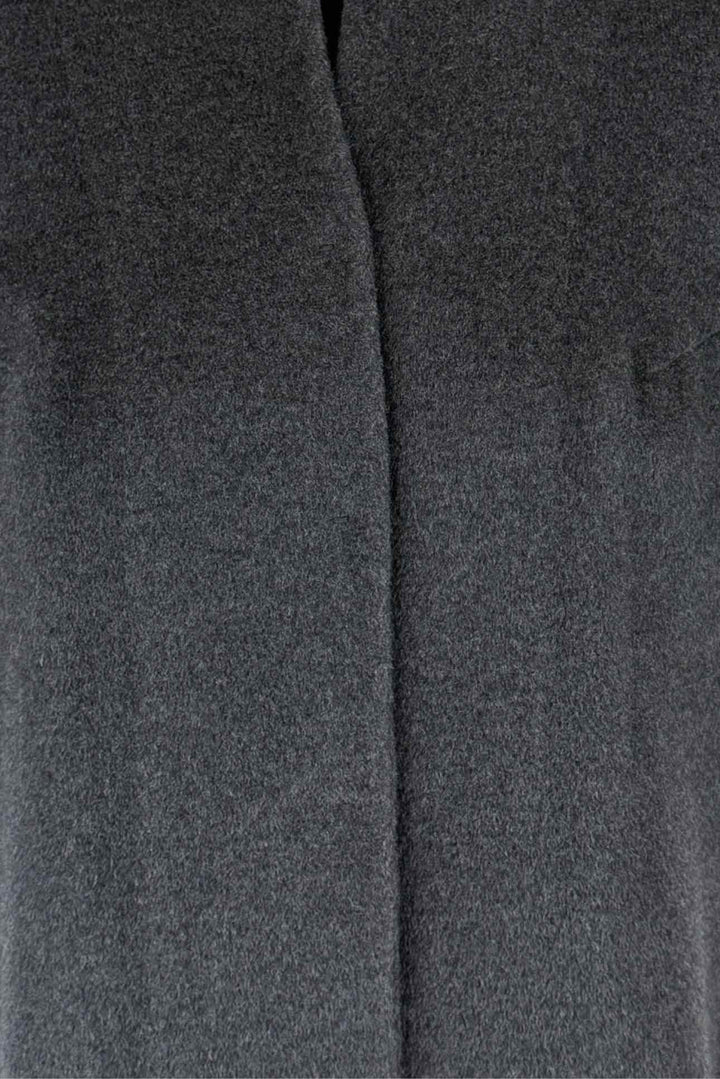 Shiatzy Chen Size 10 Wool Snap Button Long Vest