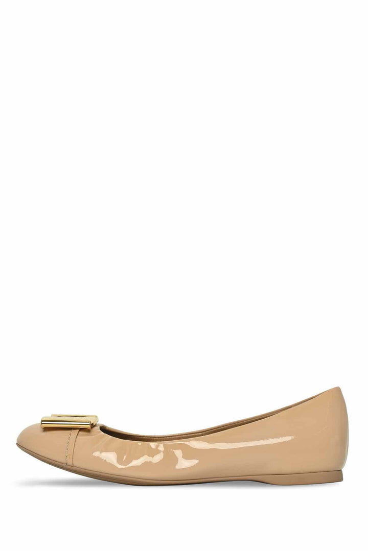 Salvatore Ferragamo Size 7 Patent Leather Ballet Flats