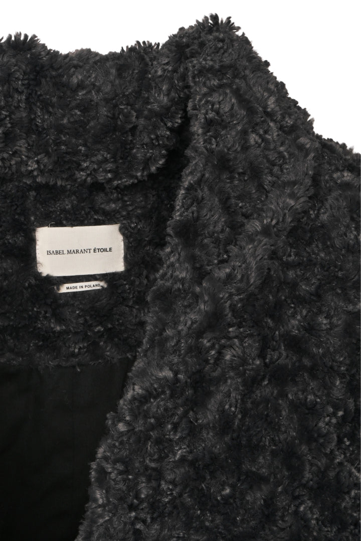 Isabel Marant Etoile Size 38 Faux Fur Coat