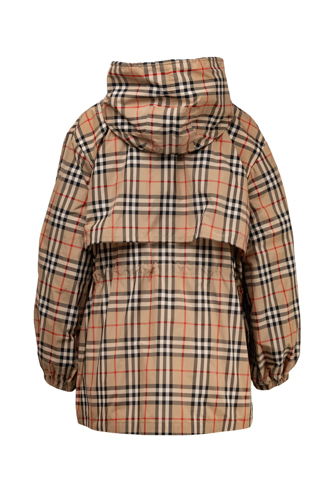 Burberry Size 8 Check Hooded Binham Jacket