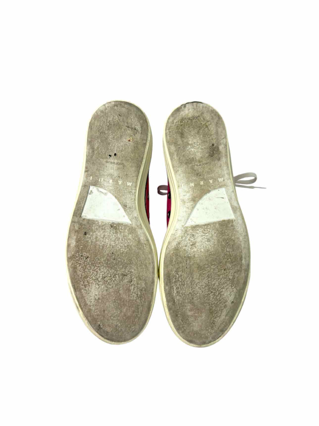 Marni Size 38 Canvas High Top Sneaker