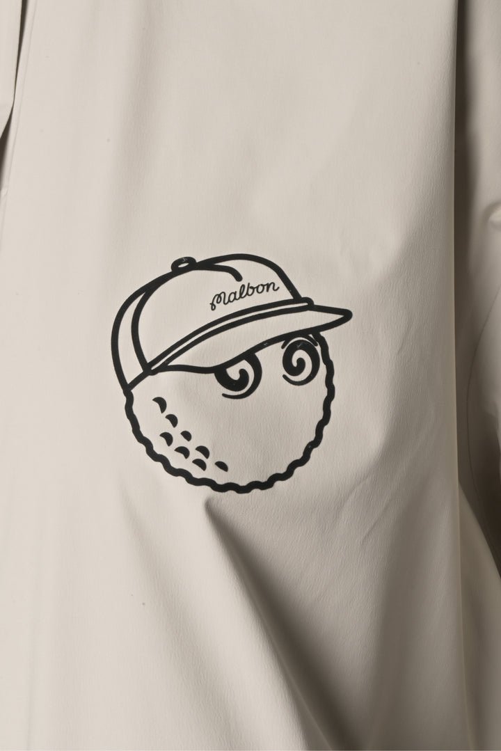 Malbon Size S Logo Rain Coat