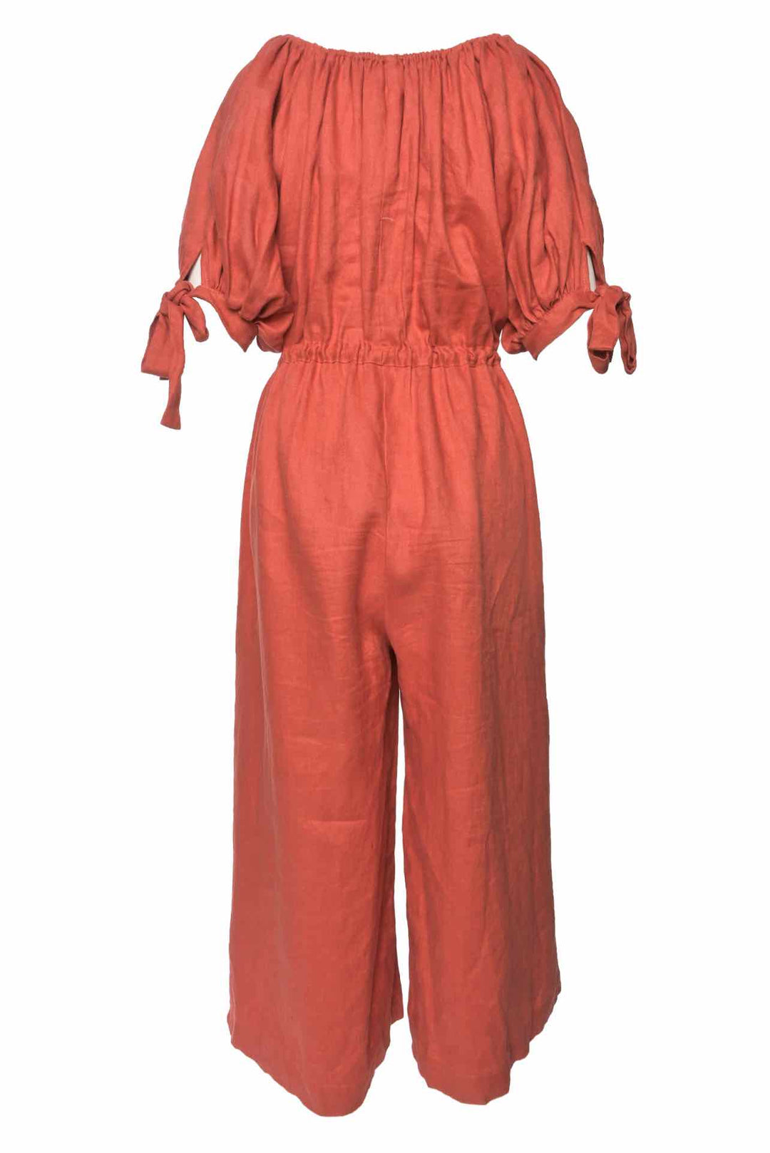 Eliza Faulkner Size M Linen Jumpsuit