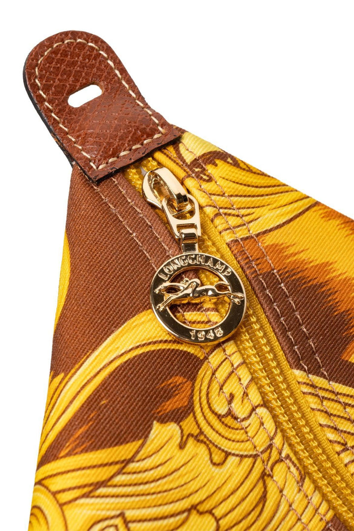 Longchamp x Jeremy Scott S/S 2012 Le Pliage Leopard Flourish Travel Bag Tote