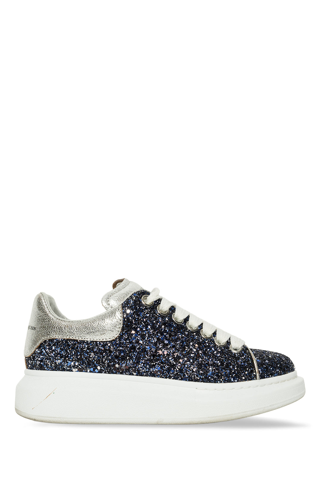 Alexander Mcqueen Size 35 Oversized Glitter Sneaker