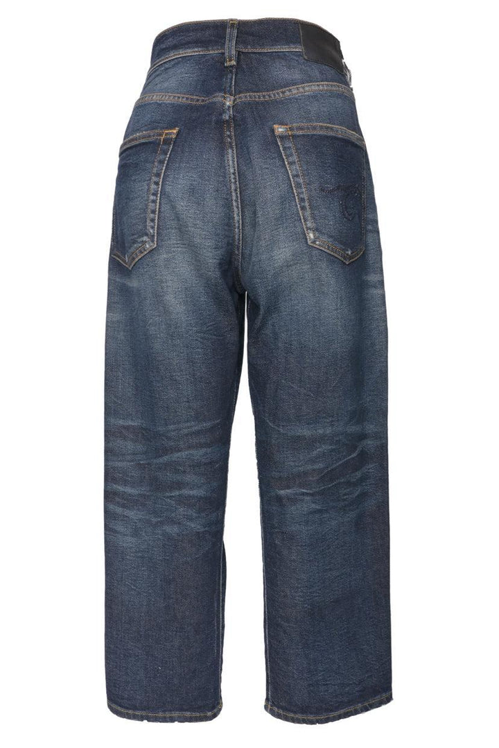R13 Size 23 Cropped Fade Jeans