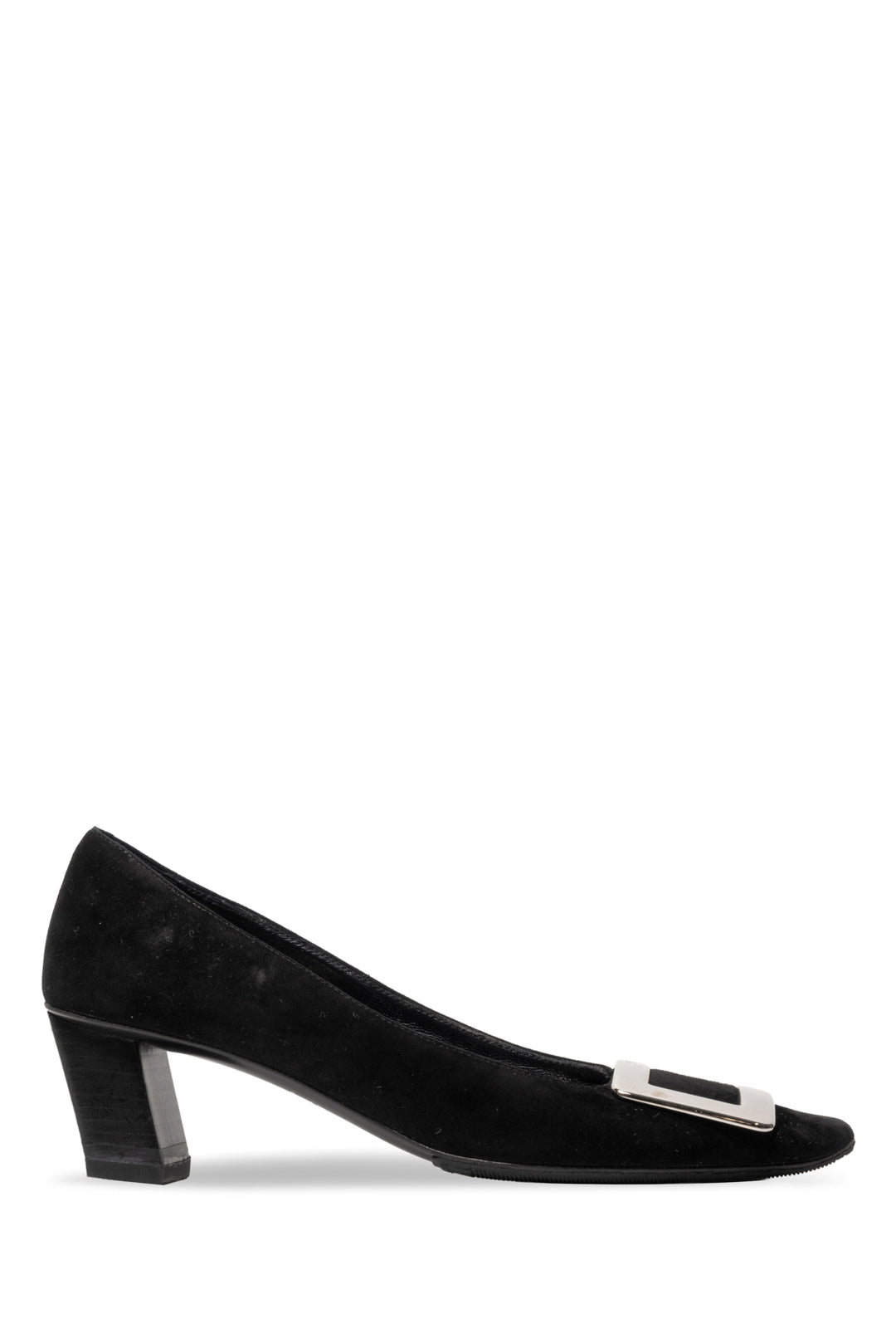 Roger Vivier Size 35 Belle Vivier Suede Pumps