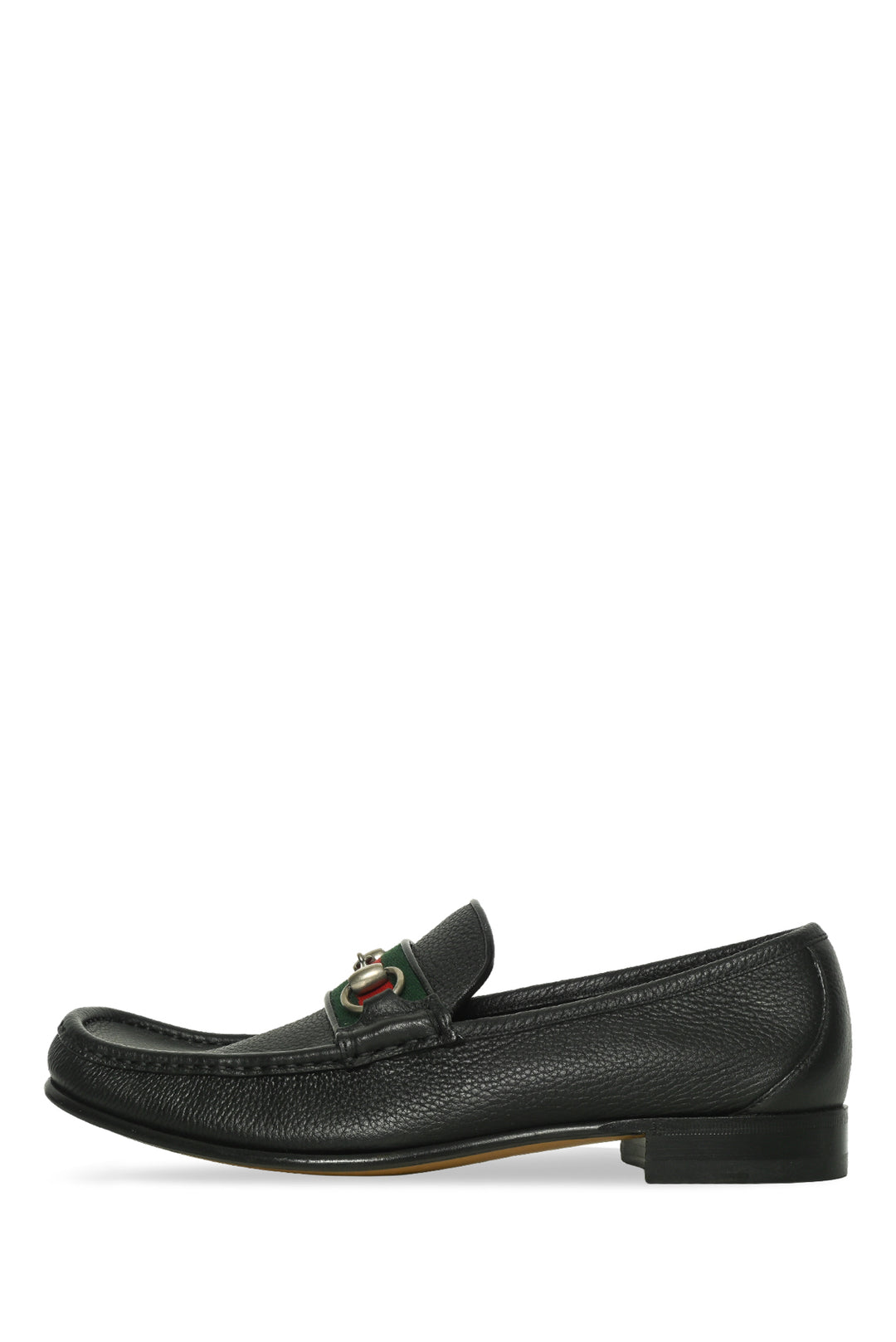 Gucci Size 8.5 Men's Web Horsebit Loafers