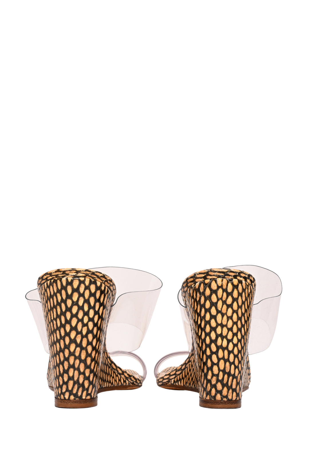 Maryam Nassir Zadeh Size 39.5 Olympia PVC Wedge Sandals