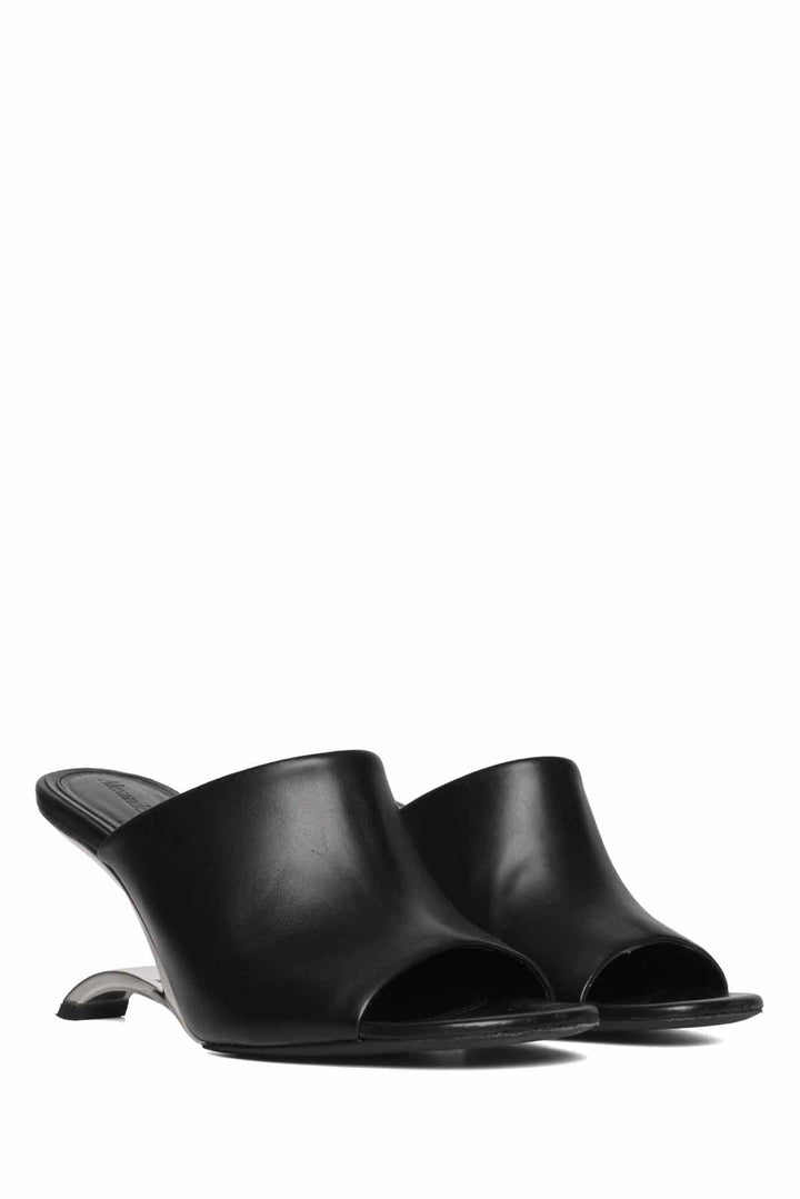 Alexander Mcqueen Size 38 Arc Leather Mules