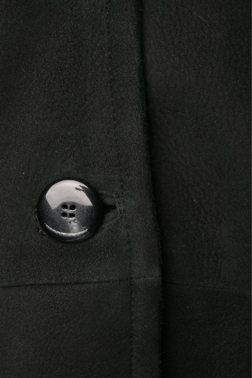 Branco Pelle Size L Hooded Sheepskin Coat