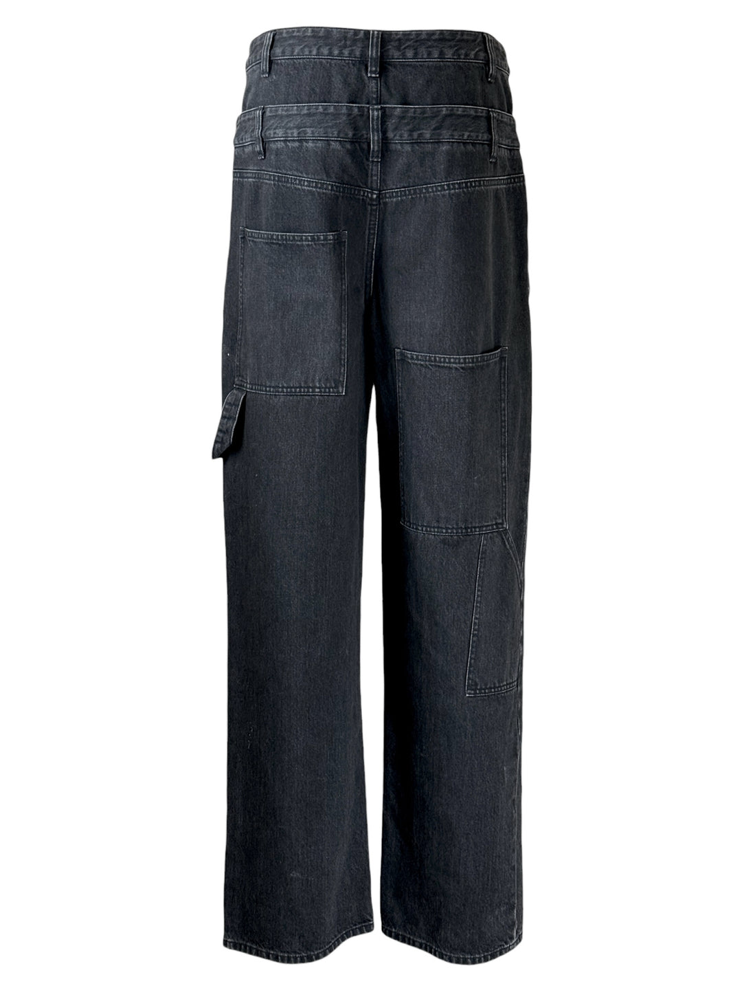 Tibi Size 27 Double Waisted Denim Sam Jeans