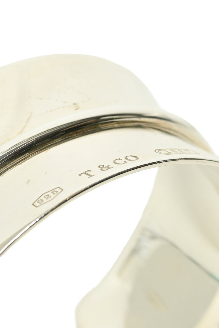 Tiffany & Co Sterling Silver Wide Cuff Bracelet