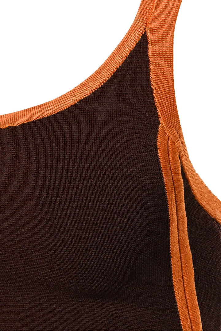 SIR Size 0 Sleeveless Two Tone Maxi Dress