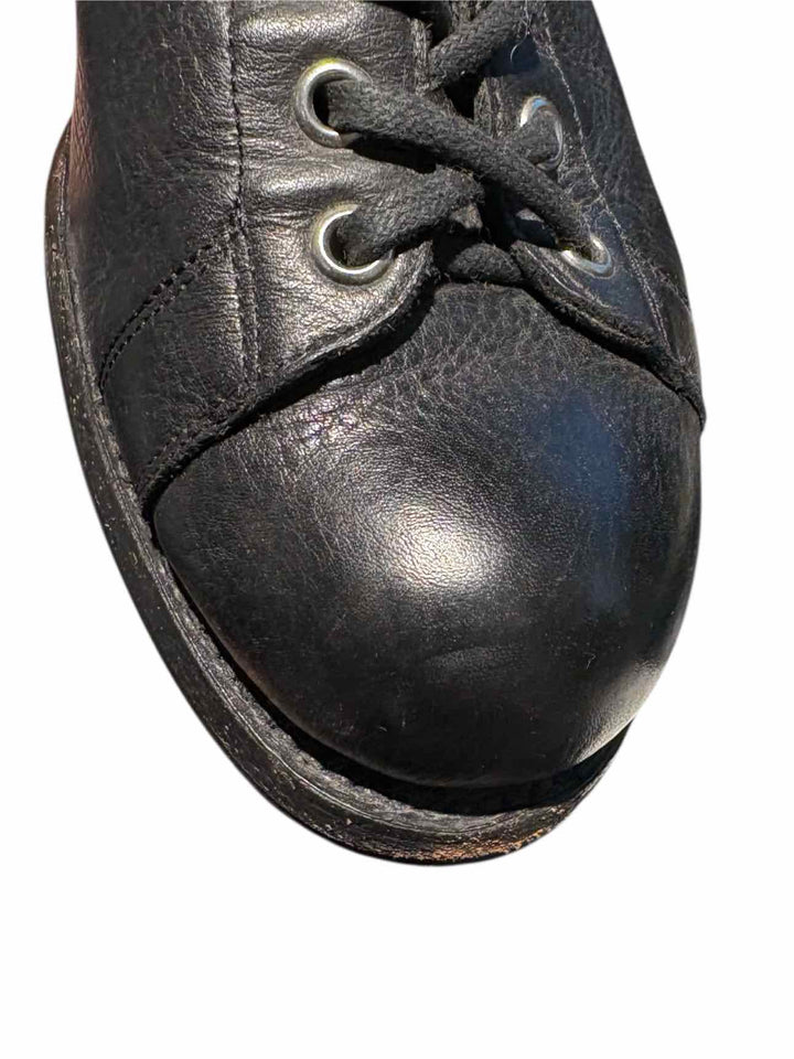 Fluevog Size 9 Ricard Leather Lace-up Ankle Boots