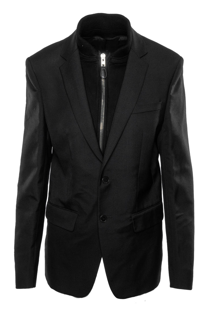 Givenchy Size 48 Collar Insert Wool Men's Blazer