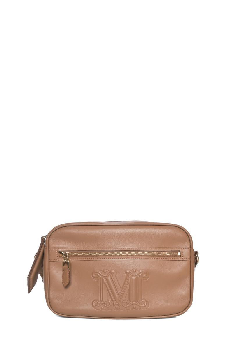 Max Mara Elsa Monogram Leather Camera Bag