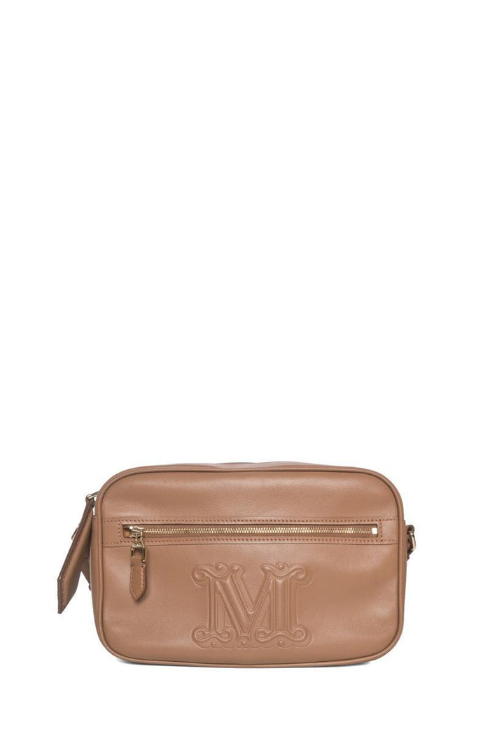Max Mara Elsa Monogram Leather Camera Bag