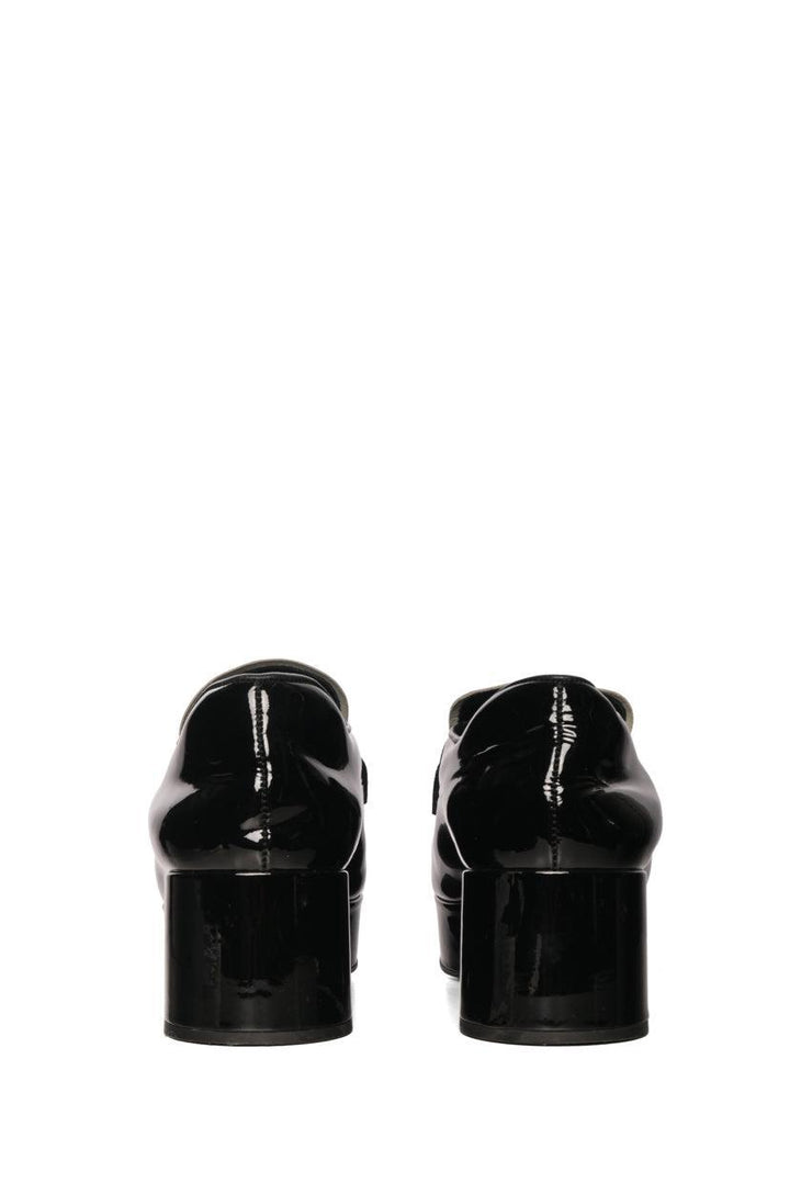 Miu Miu Size 38.5 Platform Loafers