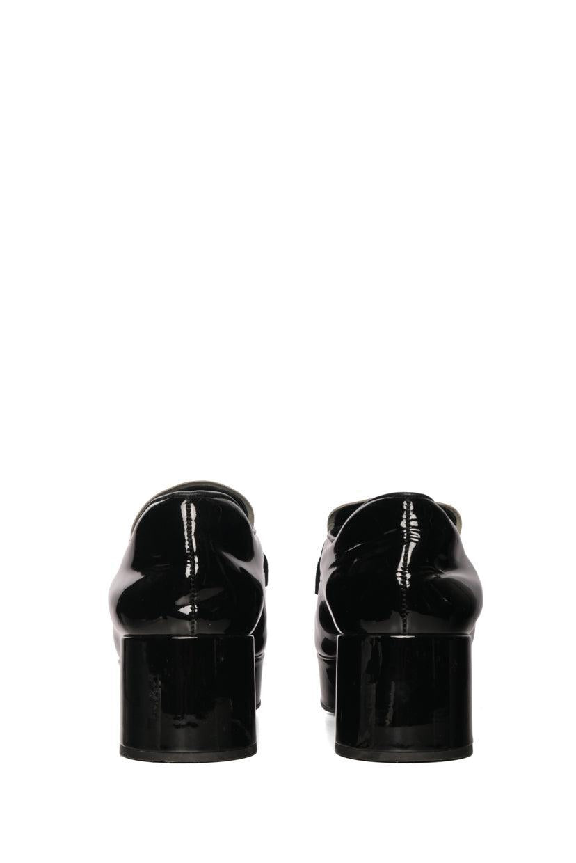 Miu Miu Size 38.5 Platform Loafers