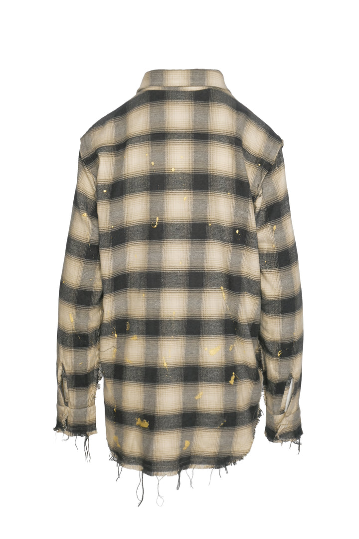 R13 Size S Shredded Seam Shirt