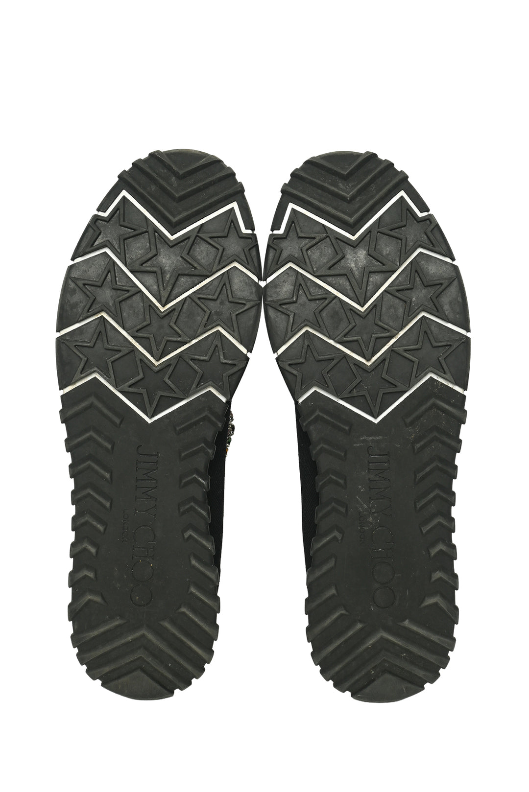 Jimmy Choo Size 40 Verona Knit Sock Sneaker