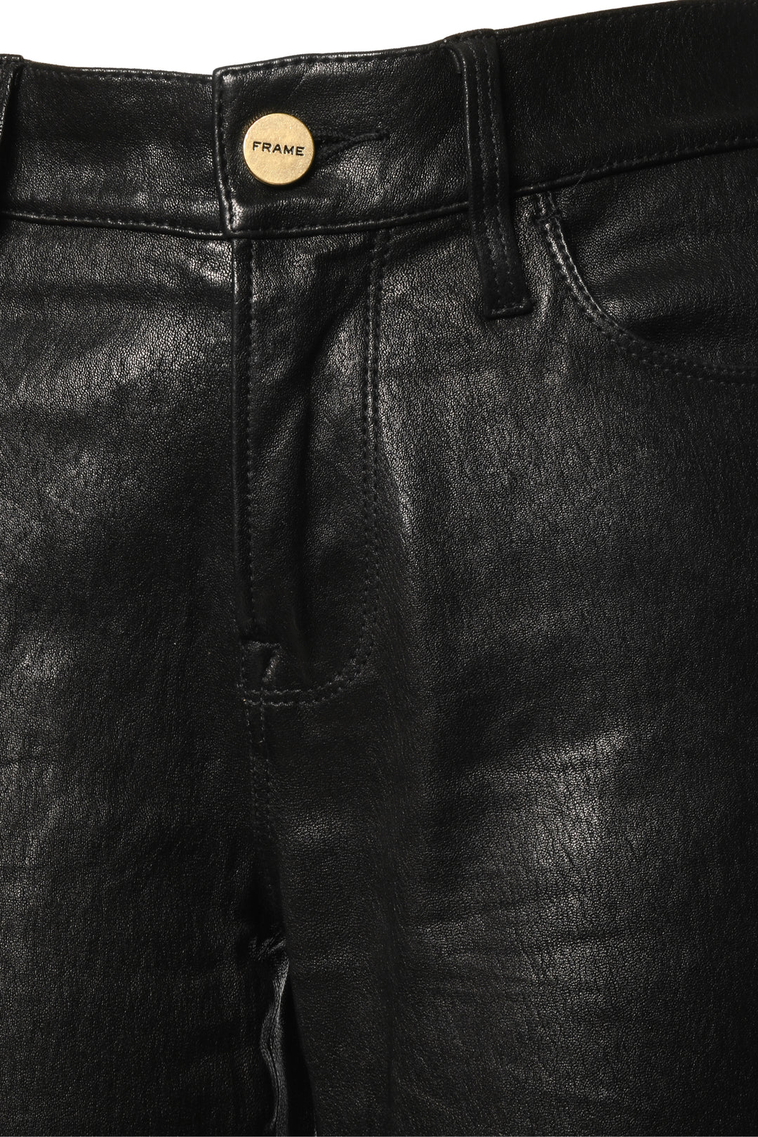 Frame Size 28 Le Skinny de Jeanne Leather Pants