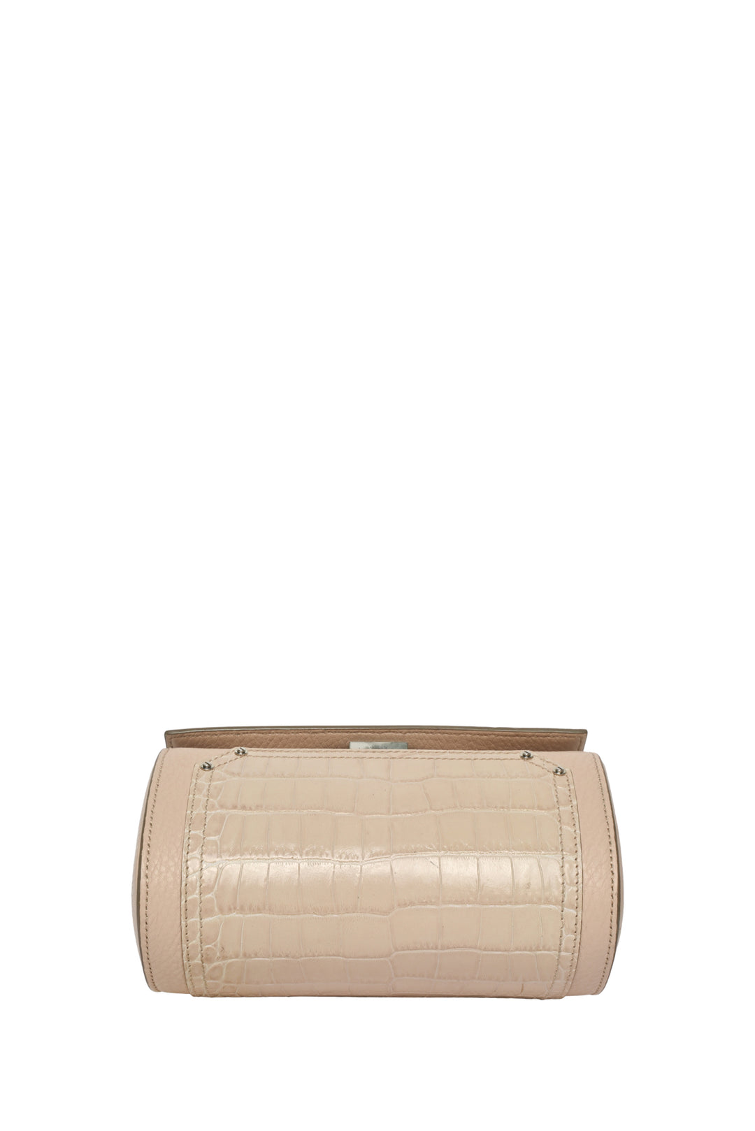 Givenchy 2016 Mini Croc Embossed Pandora Box Crossbody