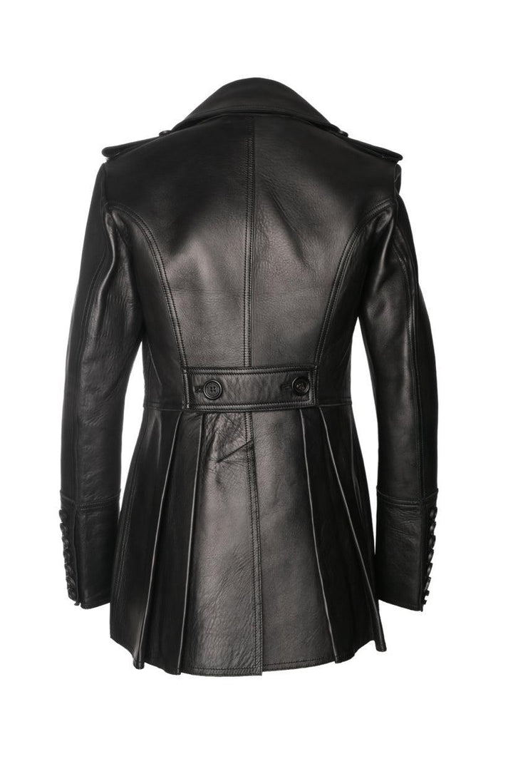 Burberry Prorsum Size 40 Lamb Leather Coat