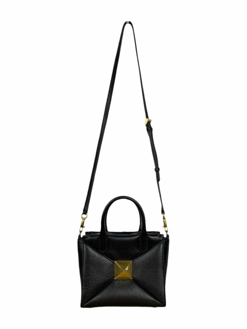 Valentino One Stud Small Leather Top Handle Bag