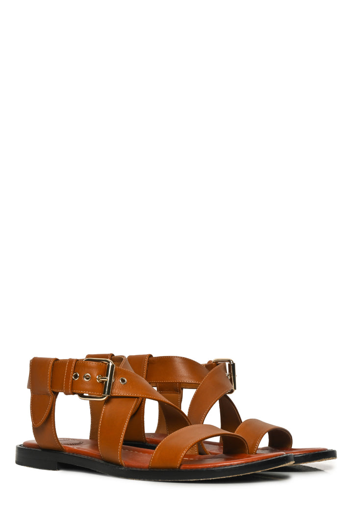 Chloe Size 36.5 Strappy Leather Sandals