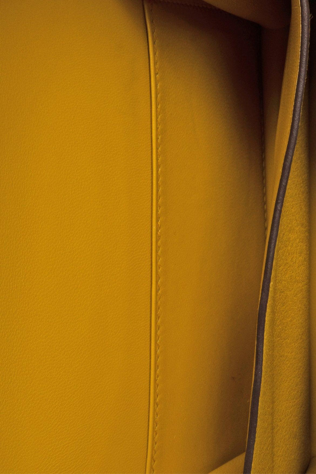 Hermes 2023 Soleil Yellow Chevre Mysore Mini Constance 18 Crossbody