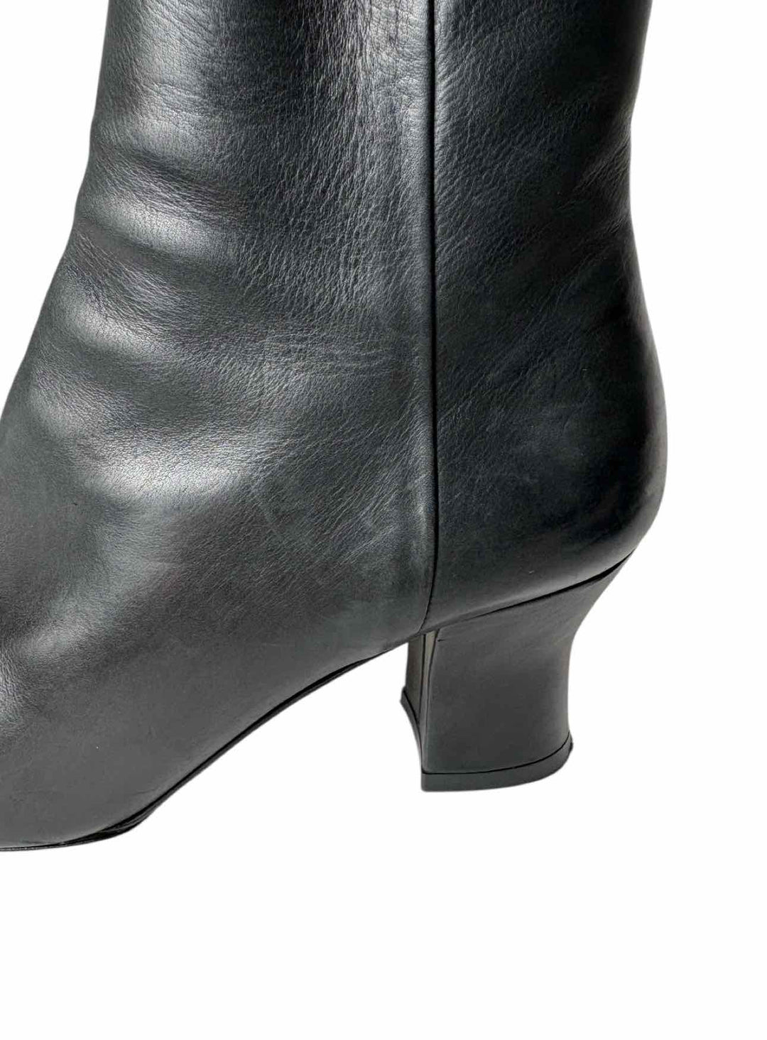 The Row Size 37.5 Bowin Leather Ankle Boots
