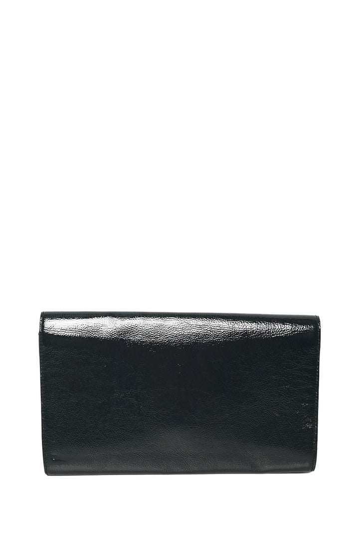 Saint Laurent Patent Leather Belle De Jour Clutch