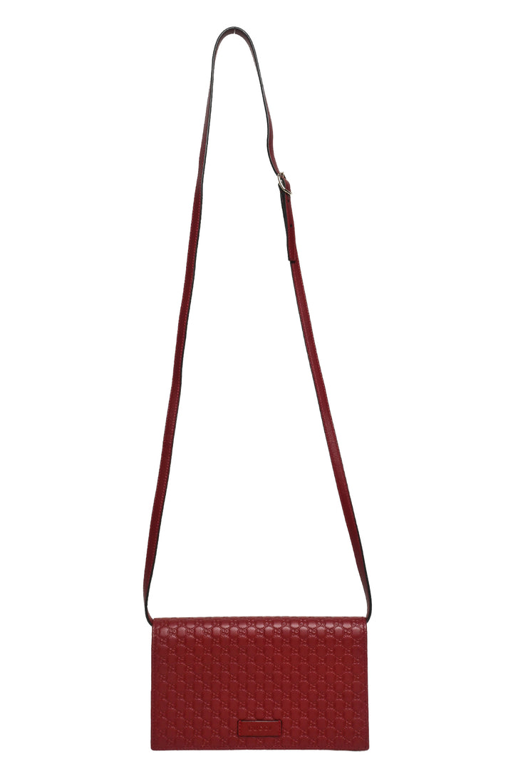 Gucci Microguccissima Wallet On Strap